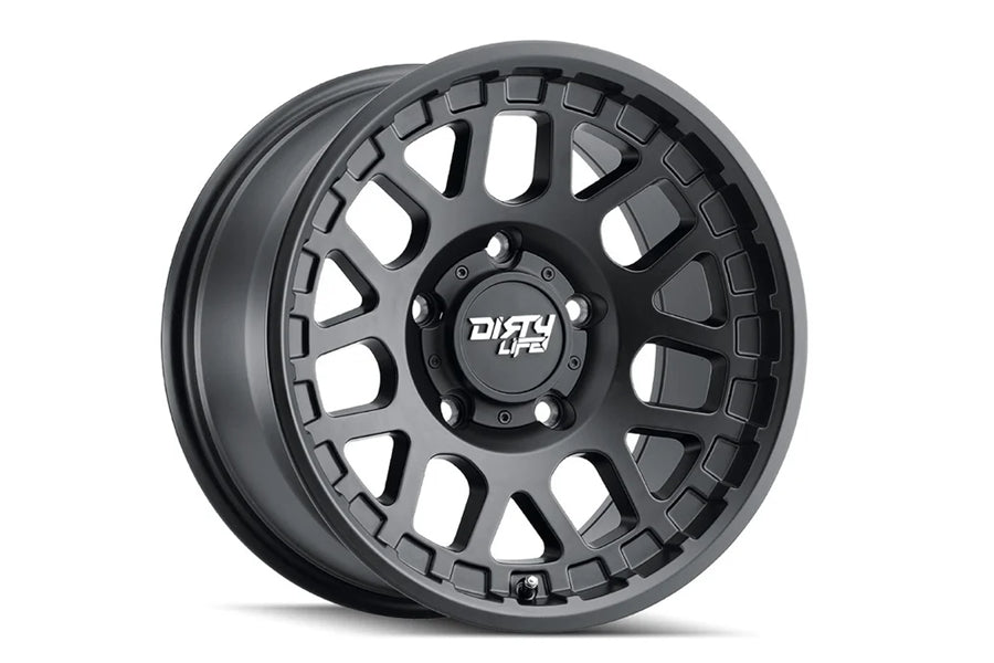 Toyota 4Runner/Tacoma/Tundra Dirty Life 9306 Mesa Series Wheel, 17x9 6x139.7 0mm - Matte Black