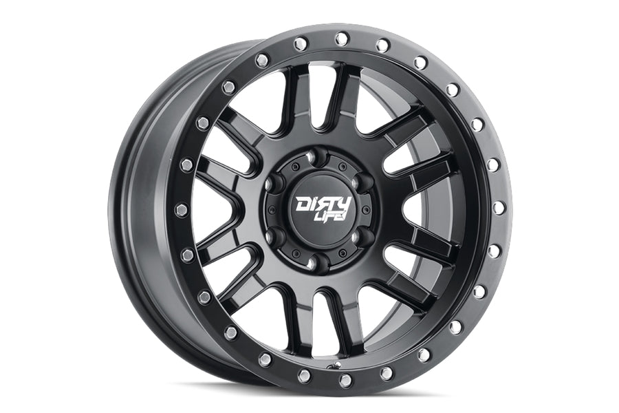 Toyota 4Runner/Tacoma/Tundra Dirty Life 9309 Canyon Pro Series Wheel, 17x9 6x139.7 0mm - Matte Black