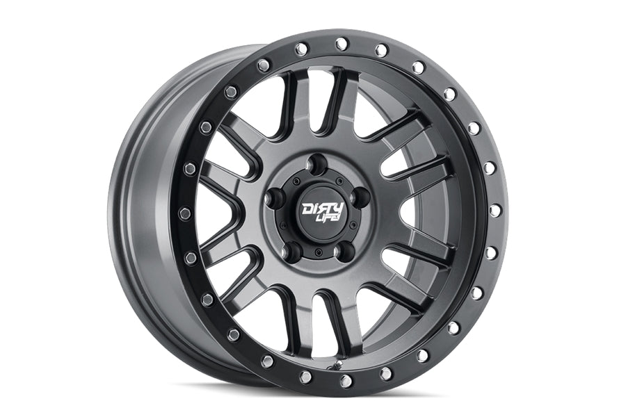 Toyota 4Runner/Tacoma/Tundra Dirty Life 9309 Canyon Pro Series Wheel, 17x9 6x139.7 0mm - Graphite