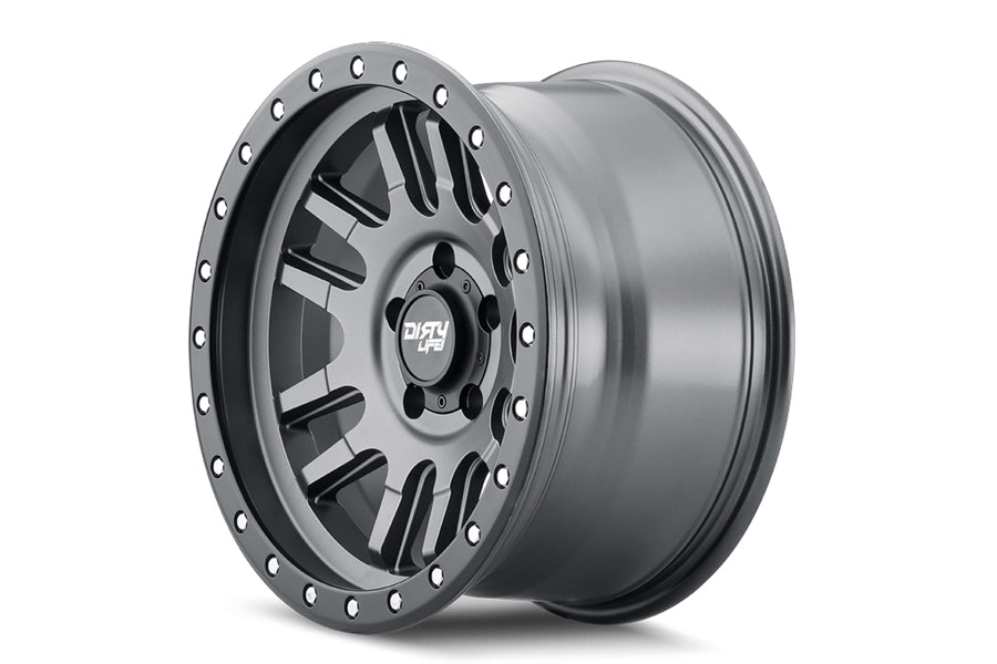 Toyota 4Runner/Tacoma/Tundra Dirty Life 9309 Canyon Pro Series Wheel, 17x9 6x139.7 0mm - Graphite
