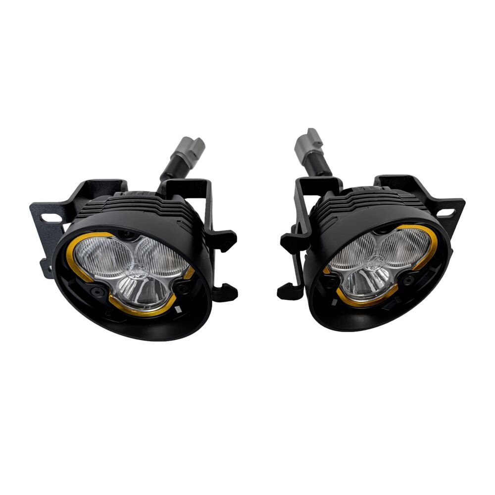 2012-23 Toyota Tacoma/10-25 4Runner/14-21 Tundra KC HiLiTES Bracket Set For Flex Era 3 Fog Lights