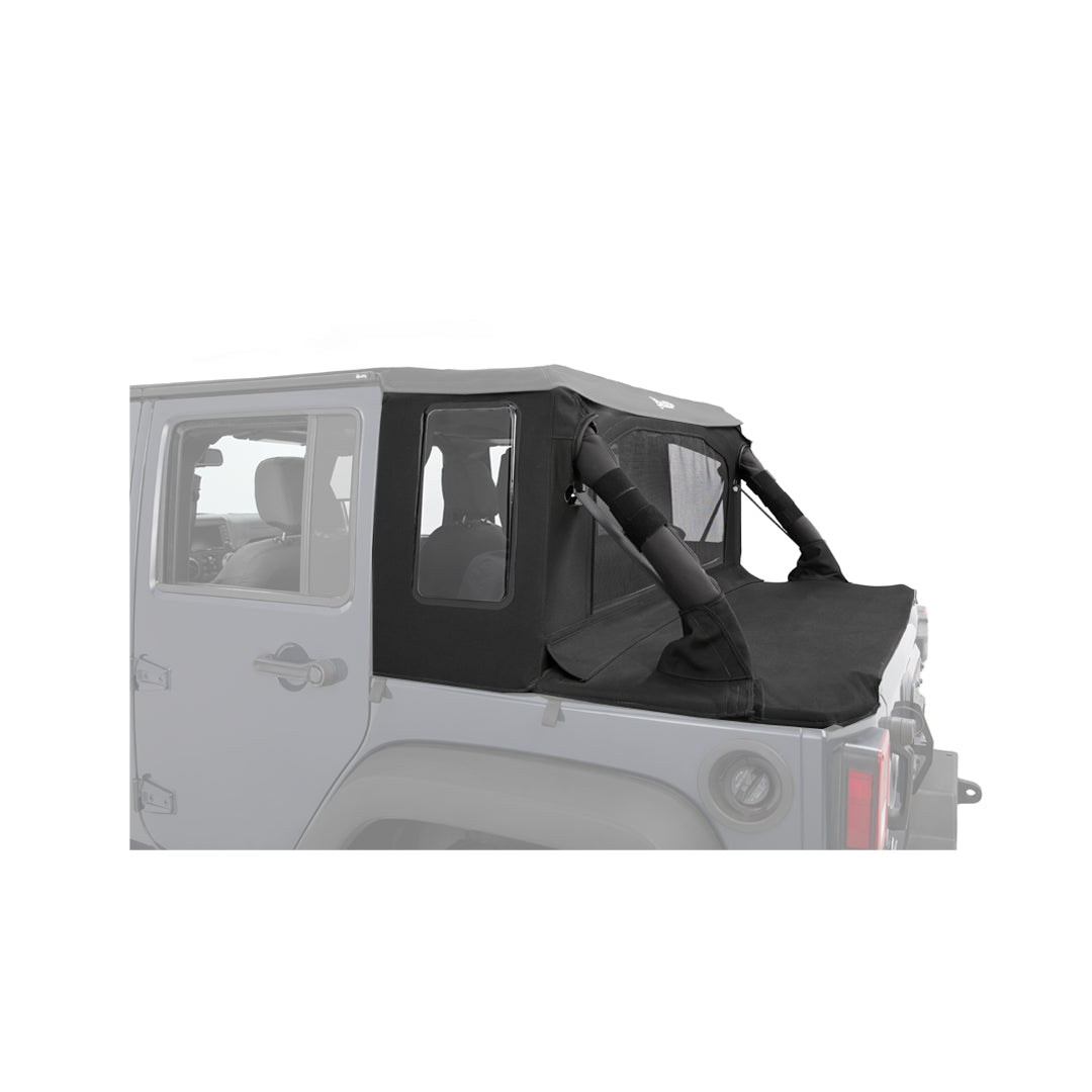 Bestop Halftop Soft Top Conversion Kit - Black Diamond JK 2dr