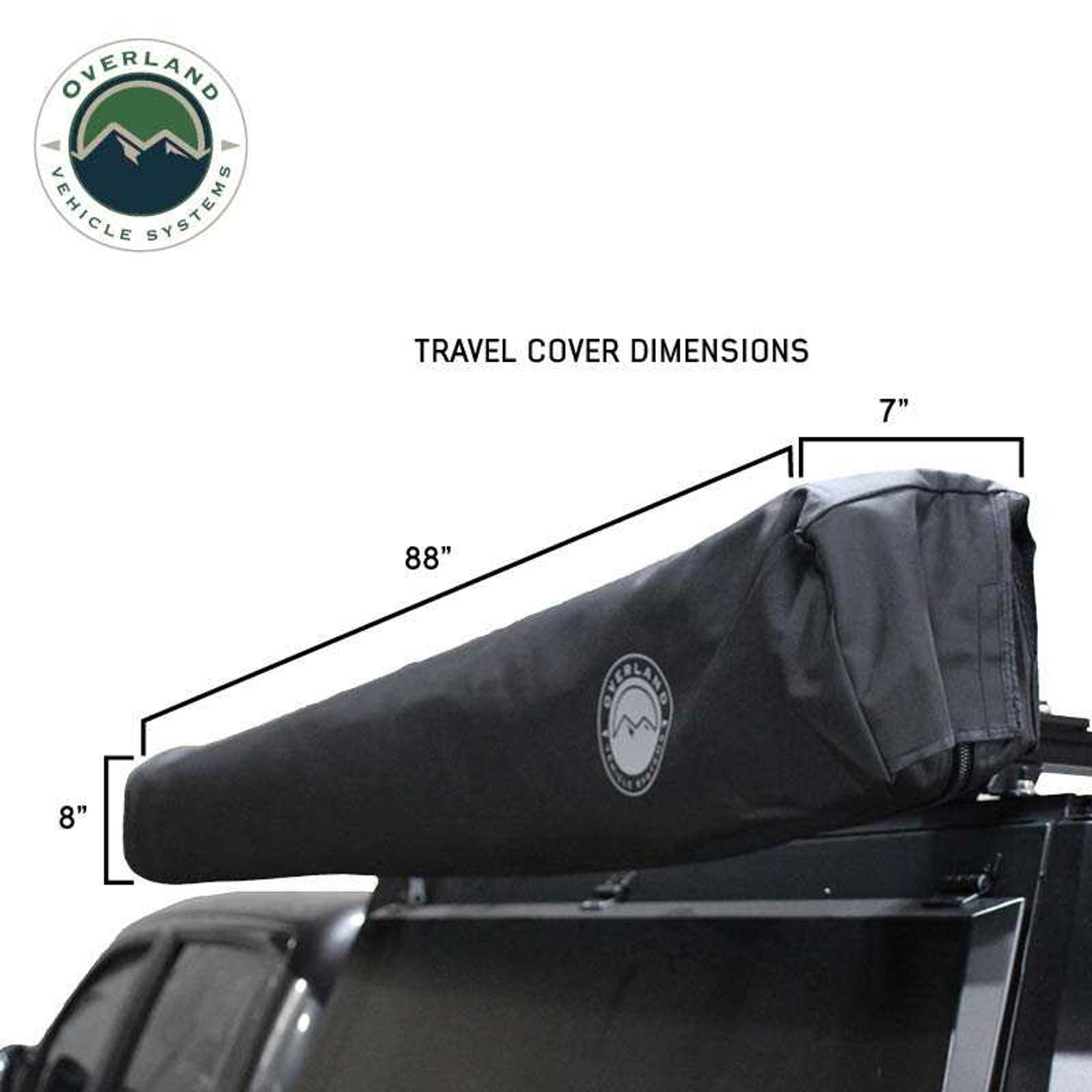 Overland Vehicle Systems XD Nomadic 270 Degree Awning W/Lights