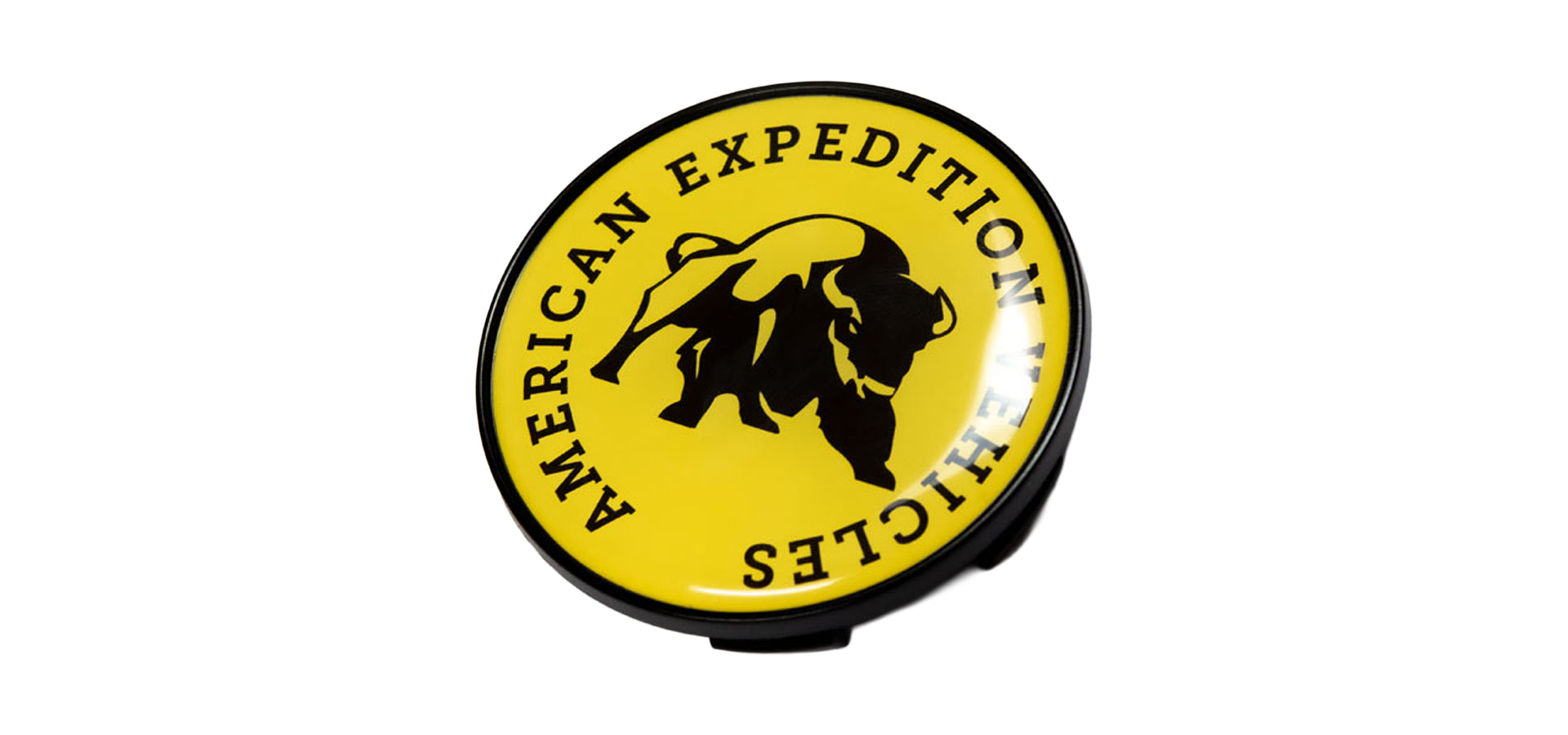 AEV Large Bore Center Cap, 62.7mm, Yellow, view 2