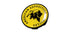 AEV Large Bore Center Cap, 62.7mm, Yellow, view 2