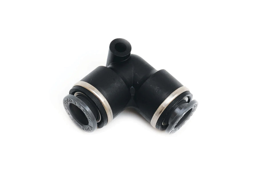 AccuAir Suspension 90 Degree 3/8in Tube Elbow (Push-to-Connect)