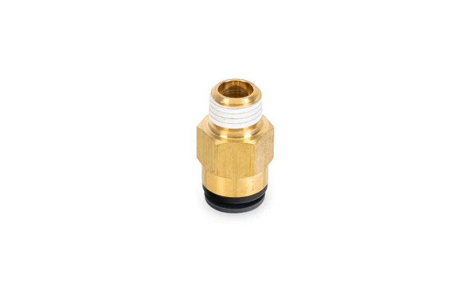 AccuAir Suspension Straight Fitting (3/8in  DOT/PTC - 1/4in NPT)
