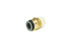 AccuAir Suspension Straight Fitting (3/8in DOT/PTC - 3/8in NPT)