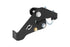 2007-18 Jeep Wrangler JK RockJock High Steer Front Trac Bar and Steering Stabilizer Shock Relocation Bracket (for JL/JT Trac Bar)