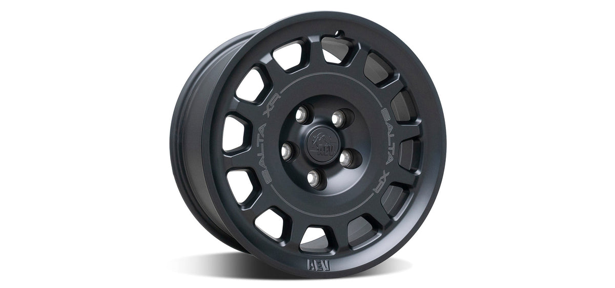 Jeep Wrangler JL 2018-2026 & Gladiator JT 2020-2026, AEV Salta XR Wheel, 17x8.5, Satin Black, view 2