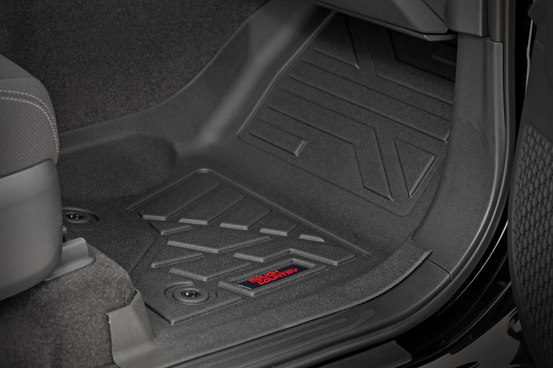2025-26 Toyota 4Runner Rough Country Sure-Fit Floor Mats