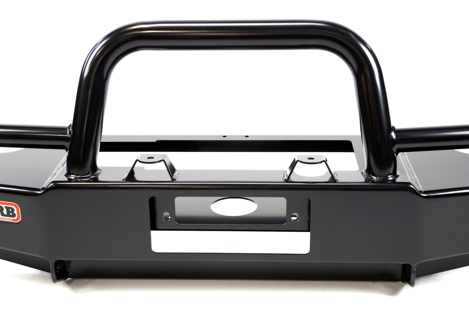 Jeep Wrangler TJ & LJ ARB Deluxe Winch Bull Bar Bumper, Black | 3450070