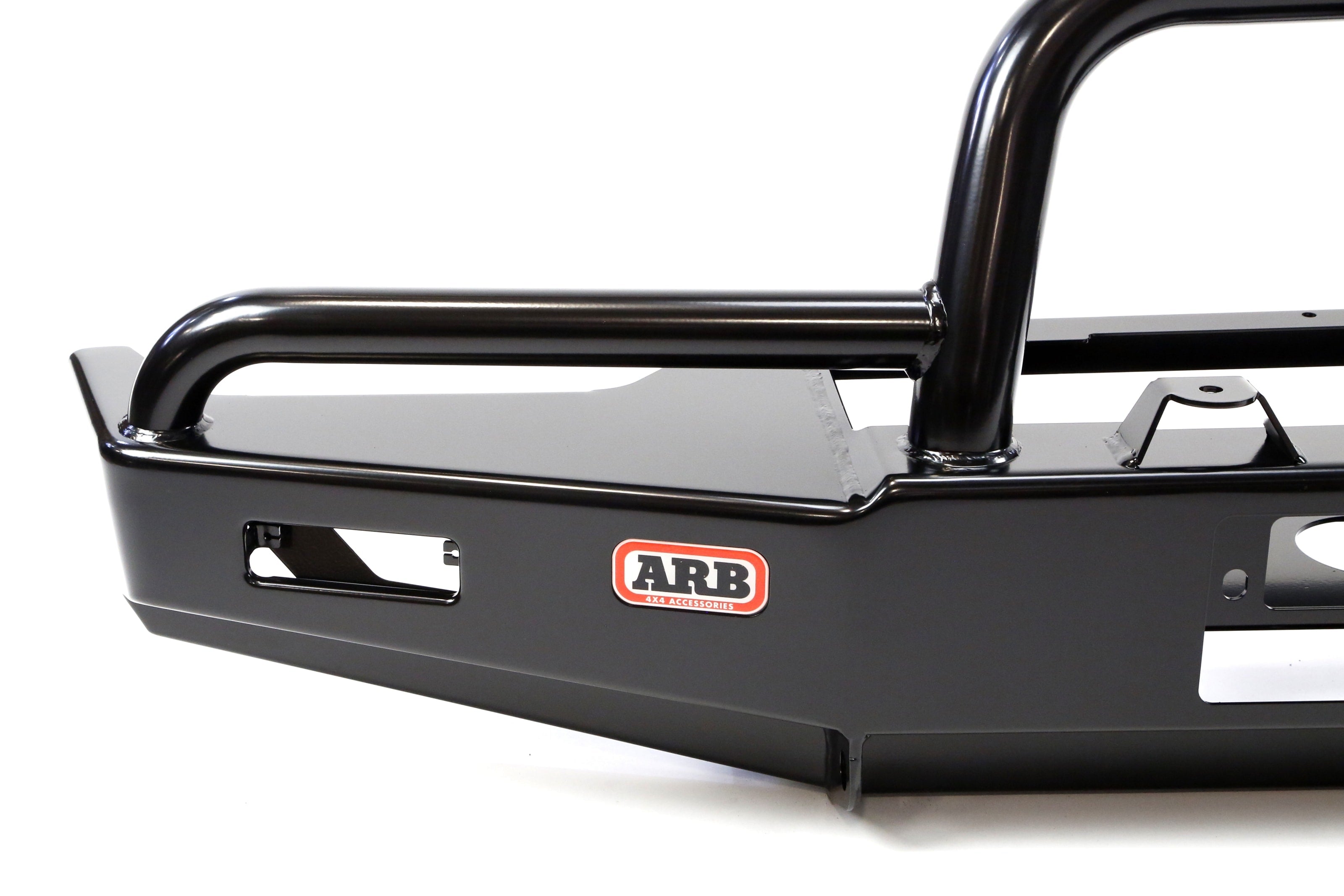 Jeep Wrangler TJ & LJ ARB Deluxe Winch Bull Bar Bumper, Black | 3450070