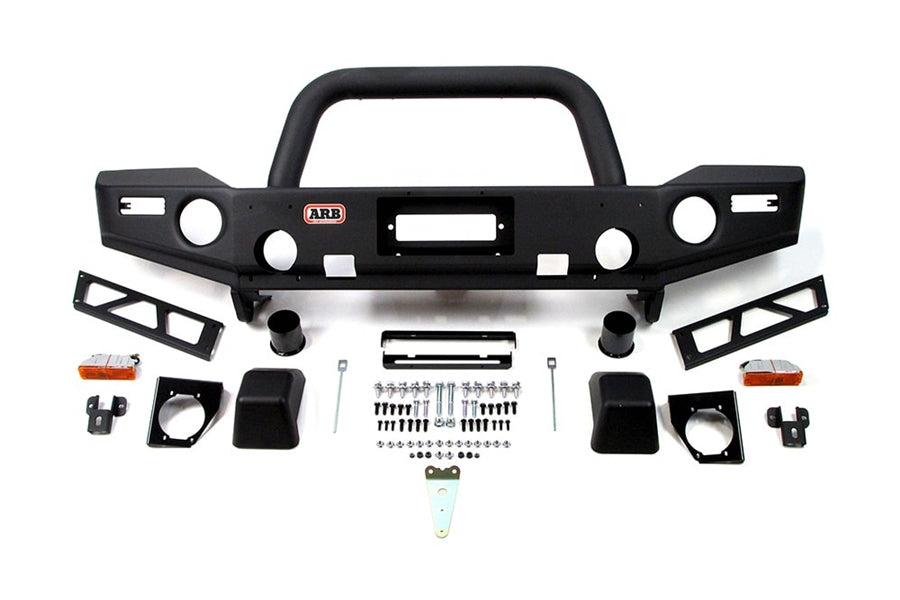 Jeep Wrangler JK ARB Deluxe Front Bumper w/ Winch Bull Bar | 3450230