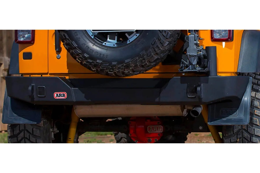 Jeep Wrangler JK ARB Rear Bumper, Textured Black | 5650360