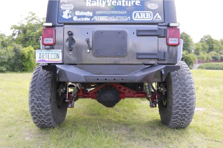 Jeep Wrangler JK Artec Industries Nighthawk Rear Bumper w/ Cool White LED 2-Pack