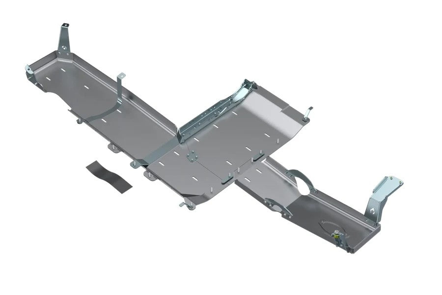 Artec Industries Full Bellypan Skid Plate w/ Oil Door - Aluminum - JL 4dr 3.6L