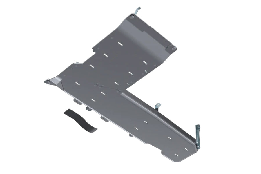 Artec Industries T-Case/Fuel Skid Plate Kit, Aluminum - JL 4dr 3.6L/2.0L/6.4L