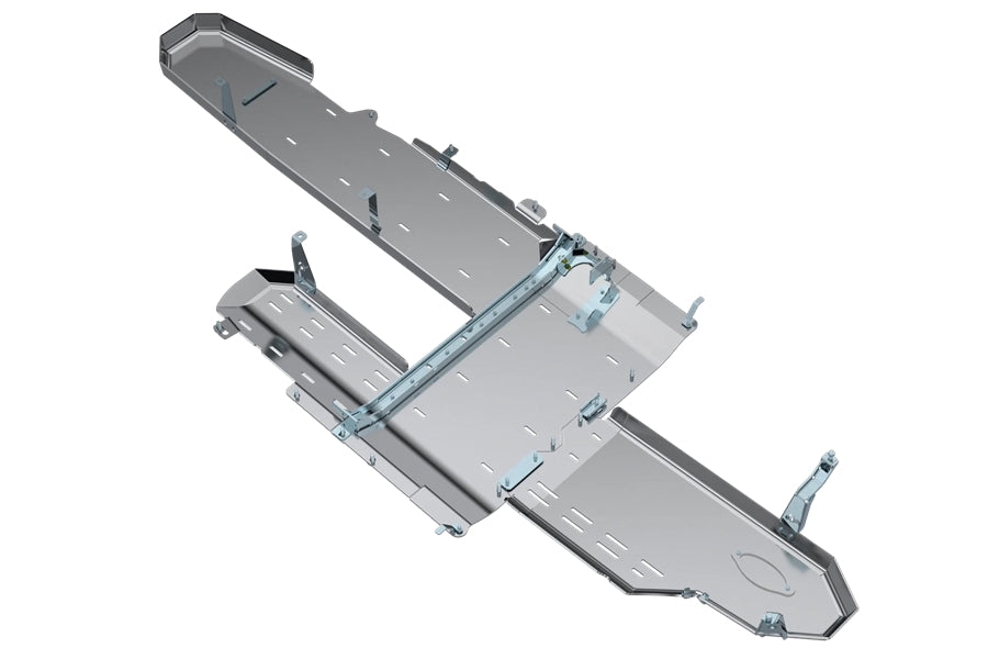 Artec Industries Full Bellypan Skid Plate w/ Oil Door,  Aluminum - JT Diesel