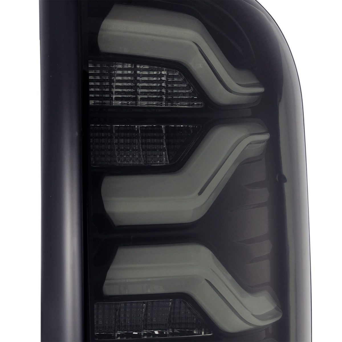 AlphaRex PRO-Series LED Tail Lights, Jet Black - Tacoma