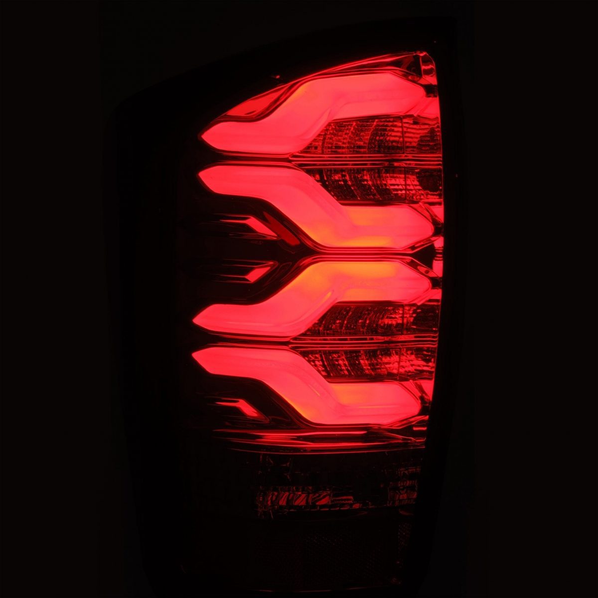 AlphaRex PRO-Series LED Tail Lights, Red Smoke - Tacoma