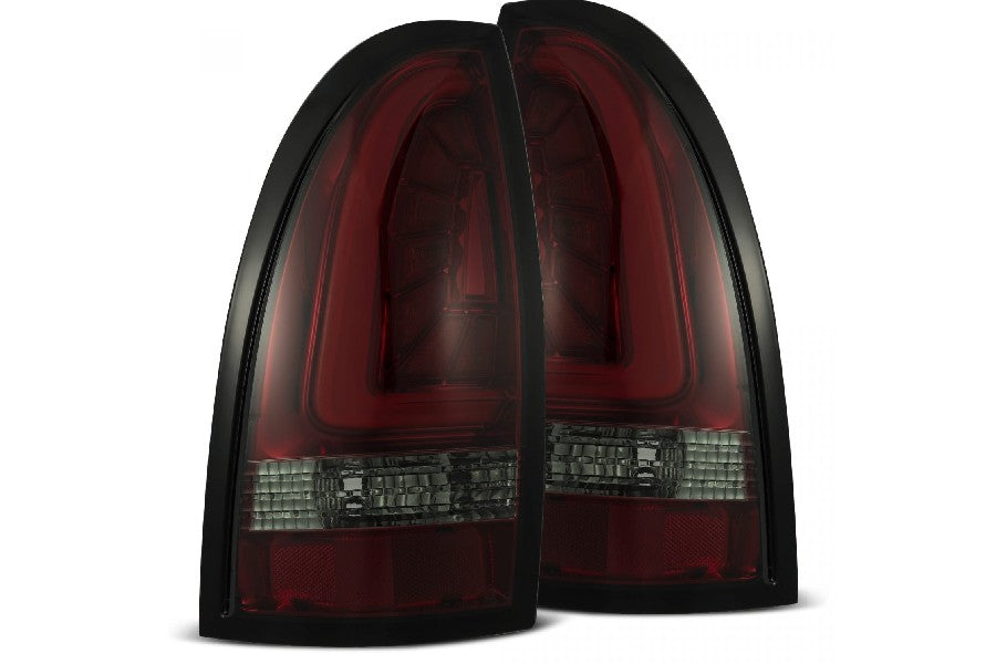 AlphaRex Pro Series LED Tail Lights - Red Smoke - Tacoma