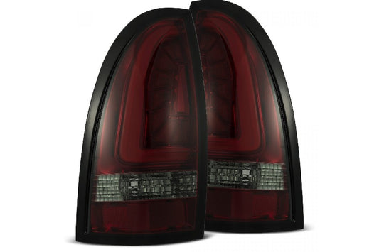 2005-15 Toyota Tacoma AlphaRex Pro Series LED Tail Lights - Red Smoke