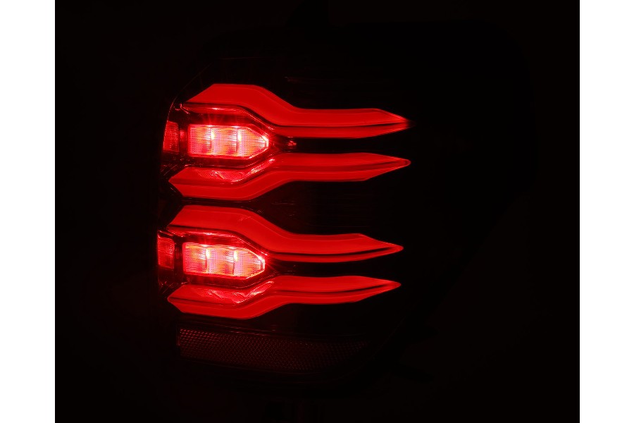 AlphaRex Luxx Series LED Tail Lights - Alpha Black - 10-22 Toyota 4Runner