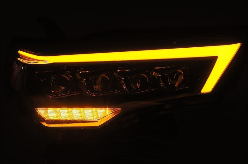 AlphaRex NOVA- Series LED Headlights, Jet Black - 4Runner