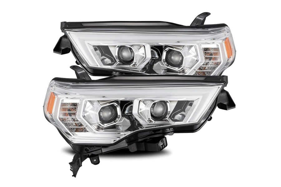 AlphaRex Pro Series Halogen Projector Head Lights, Chrome 2014-20 Toyota 4Runner