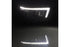 AlphaRex LUXX Series LED Projector Headlights, Black - Toyota 4Runner 10-13