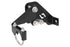 2007-18 Jeep Wrangler JK RockJock Currectlync High Steer Front Trac Bar and Steering Stabilizer Shock Relocation Bracket