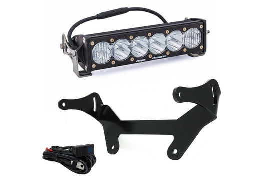 Ford Bronco Baja Designs Can-Am OnX6+ LED 10 Inch Shock Mount Light Bar Kit, Maverick X3, Amber