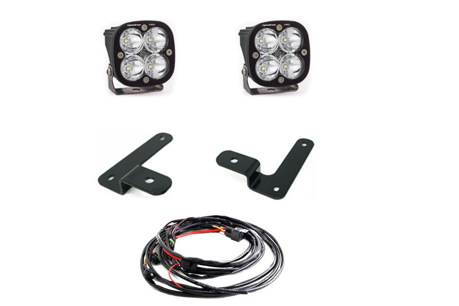 Jeep Wrangler JL & Gladiator JT Baja Designs A-Pillar Light Kit Pro Kit, Toggle Switch