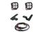 Jeep Wrangler JL & Gladiator JT Baja Designs A-Pillar Light Kit Pro Kit, Toggle Switch