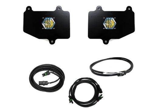 Jeep Gladiator JT Baja Designs Dual S1 Series Reverse LED Light Kit w/ Upfitter