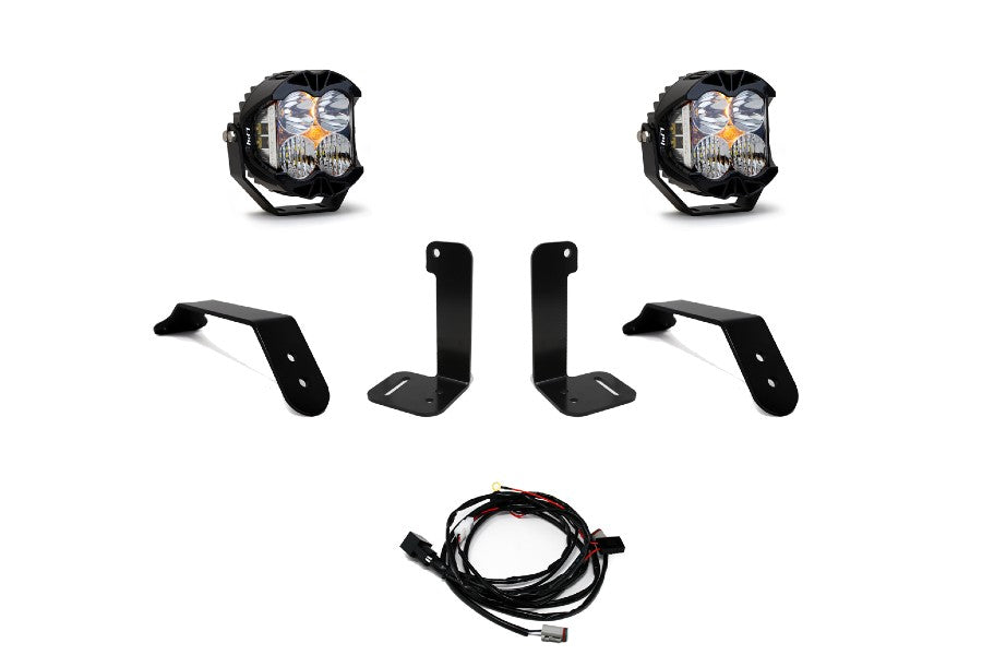 Baja Designs Dual LP4 Series Bumper LED Light Kit, Toggle Switch - JL/JT