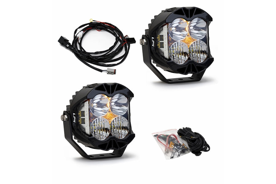 Jeep Wrangler JL & Gladiator JT Baja Designs LP4 Series LED Light Kit