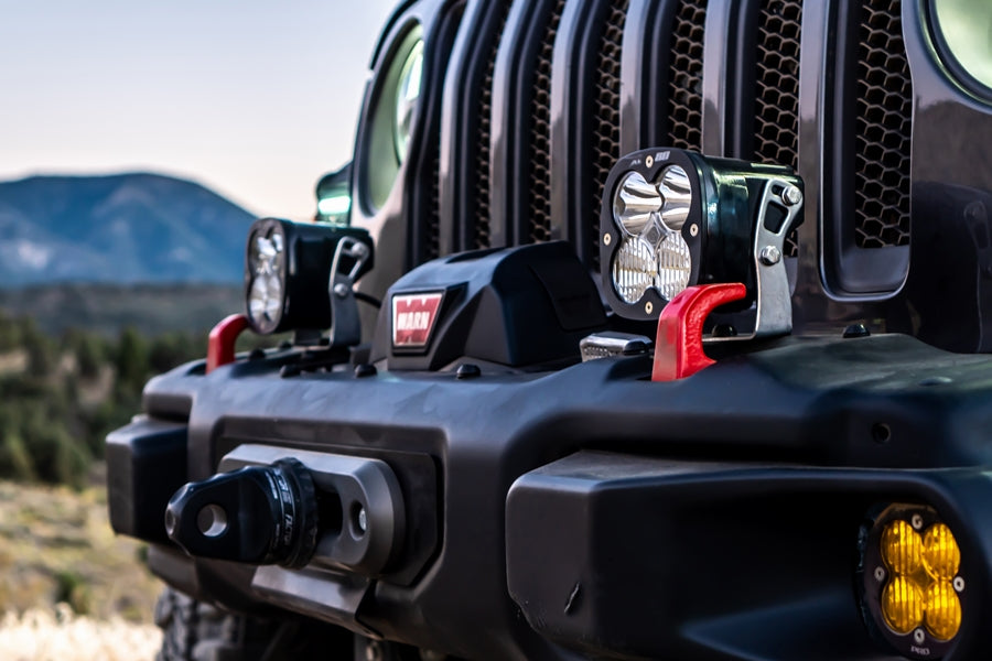 Jeep Wrangler JL & Gladiator JT Baja Designs LP4 Series LED Light Kit