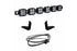 2021+ Ford Bronco Baja Designs 6 XL Series Linkable Bumper Light Bar Kit w/ Upfitter, Fits OE Steel Bumper