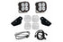 2021+ Ford Bronco Baja Designs XL Sport Series A-Pillar Light Kit w/ Upfitter