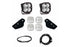 2021+ Ford Bronco Baja Designs Squadron Pro Series A-Pillar Light Kit w/ Upfitter