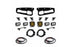 2021+ Ford Bronco Baja Designs Amber SAE Fog Pocket Kit w/ Upfitter