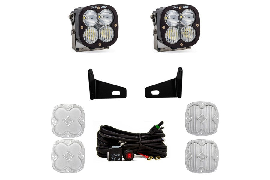 Baja Designs Can Am XL80 A-Pillar Light Kit, Clear, Maverick X3