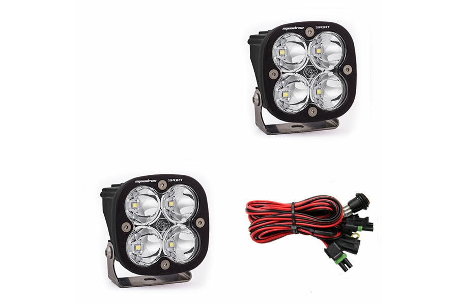 Baja Designs Squadron Sport Spot LED Lights - Pair