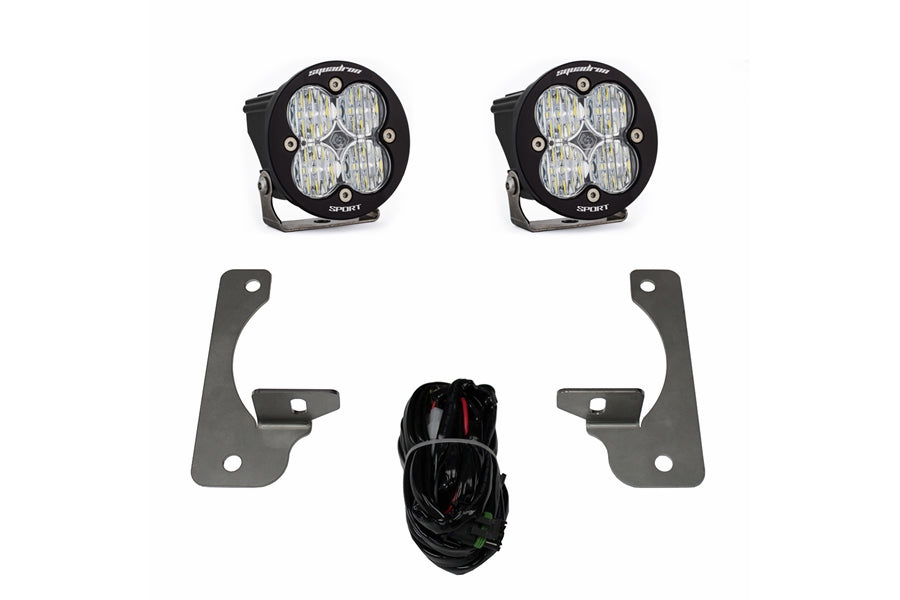 Baja Designs Squadron-R Sport, LED Fog Pocket Kit - JK Hard Rock/10th Anniversary/Rubicon X