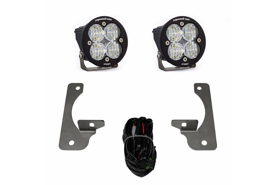 Jeep Wrangler JK Baja Designs Squadron-R Pro LED Light Kit - X/10th Anniversary/Hard Rock