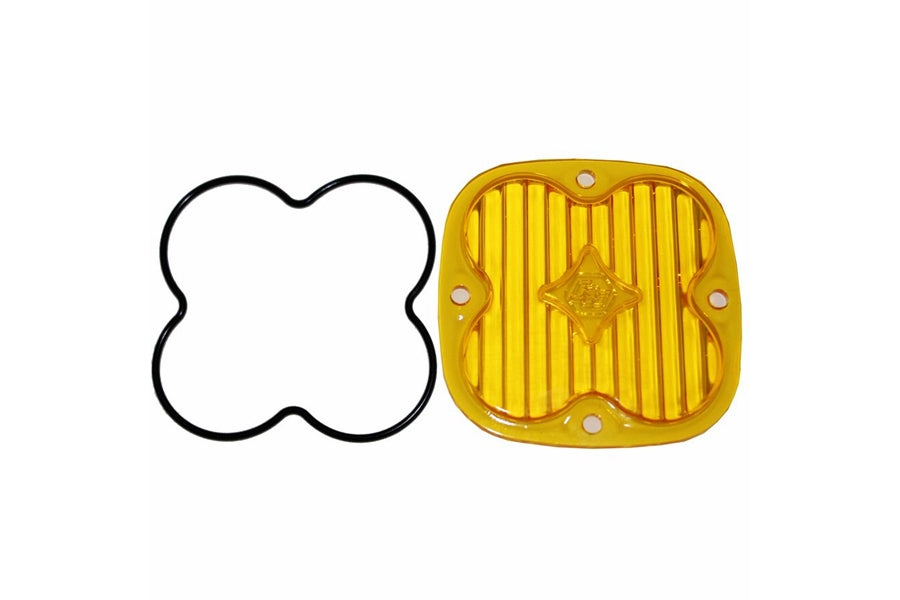 Baja Designs Squadron (Pro & Sport) Wide Cornering Lens Cover - Amber