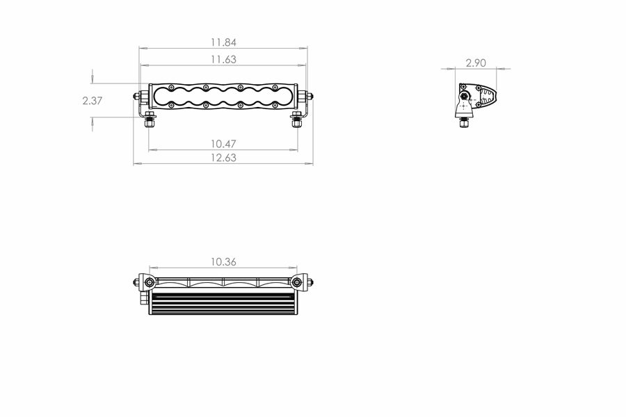 Baja Designs S8 50in Combo Light Bar - Amber