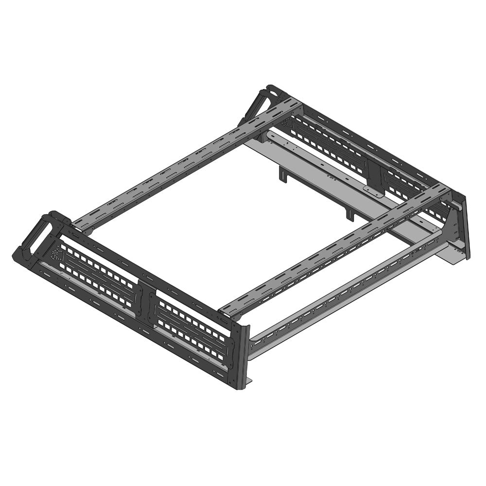 2016-23 Toyota Tacoma Rock Slide Engineering Overland Rack Basic Kit